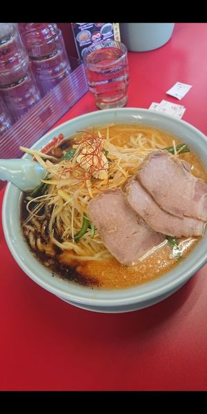 「G系黒マー油味噌大盛+大盛+チャーシュー」@ラーメン山岡家 牛久店の写真