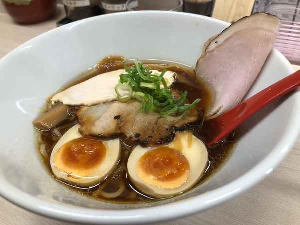 「九重らぁ麺」@廣島らぁ麺 九重商店の写真