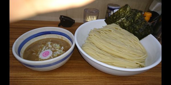 「つけ麺メガ盛り」@大勝軒ROSSO－ロッソ－の写真