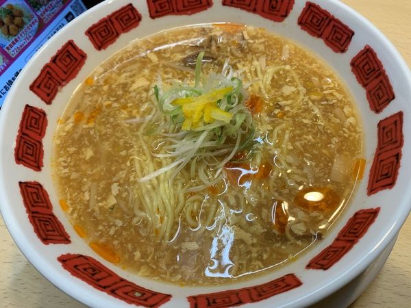 「ゆず酸辣湯麺」@バーミヤン 町屋店の写真