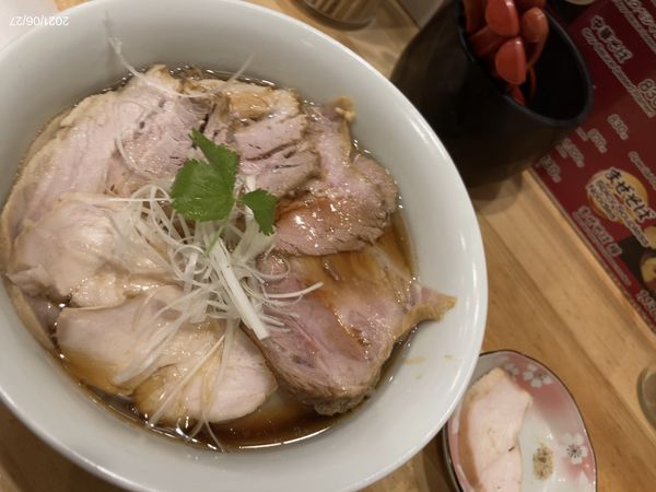 「中華そば　極」@麺や 田むらの写真