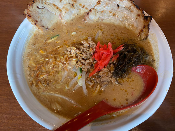 「沖縄味噌炙チャーシュー麺 ¥1,309」@麺場 田所商店 小田原店の写真