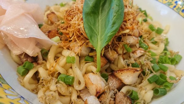 「【限定】まぜそば「流星群」」@中華そば すばる食堂の写真