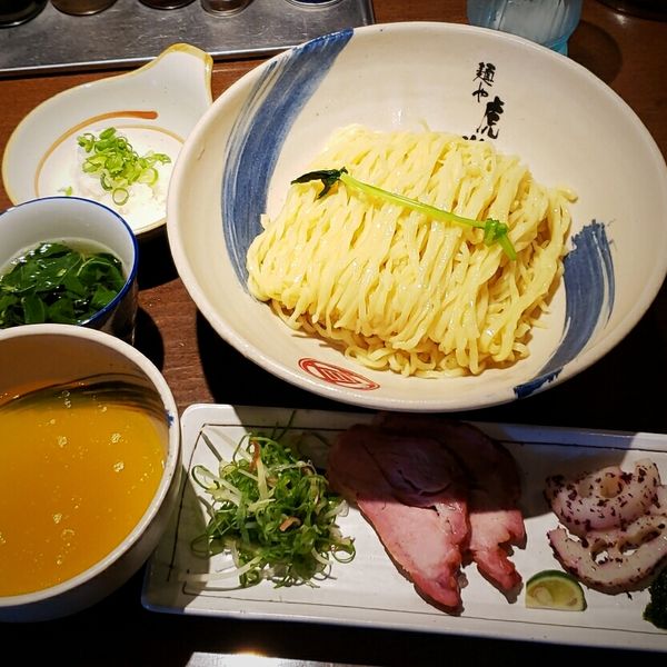 「【数量限定】薬涼 潮つけそば（大盛無料） ９５０円」@麺や 虎徹の写真