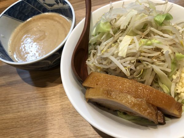 「豚ポタつけ麺(限定)」@(SCLabo)の写真