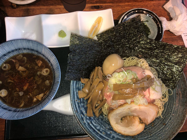 「特製　鰹つけそば　1110円」@中華そば専門店 ほおじろの写真