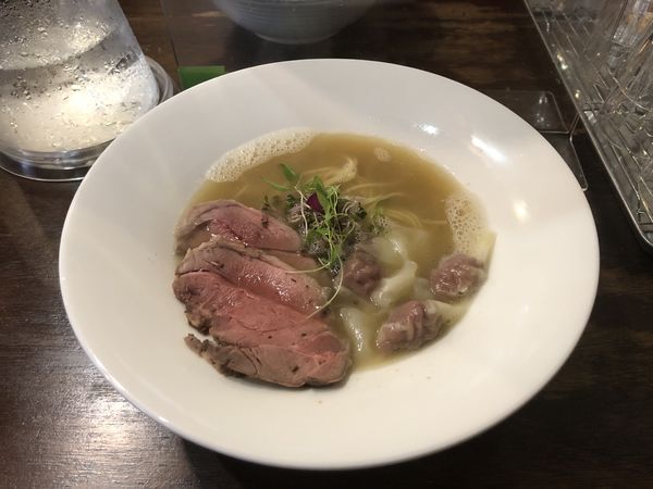 「猪100%の白湯」@麺庵 小島流の写真