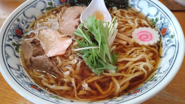 「手打ち中華そば」@手打ち中華そば 凌駕の写真