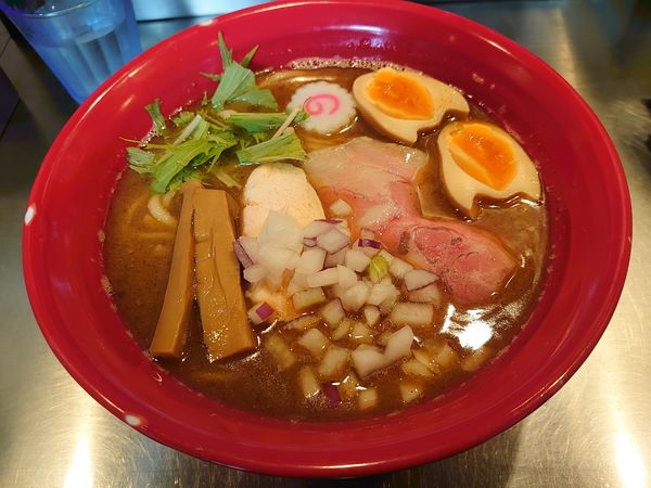「味玉醤油SOBA」@荒節中華にはらいの写真