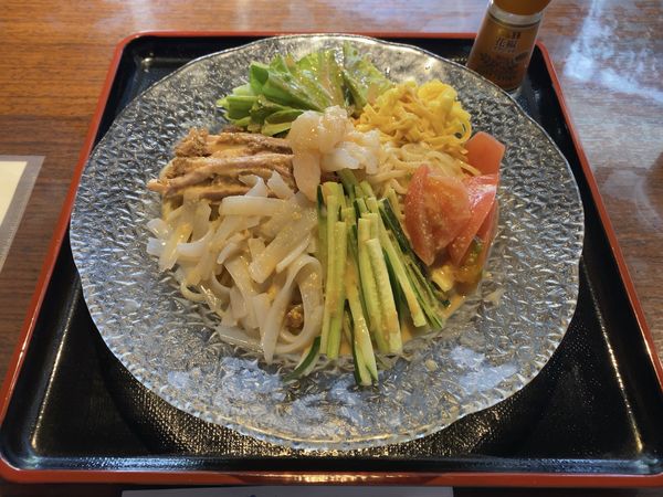 「什景涼麺（五目冷し）ゴマダレ」@漢陽楼の写真