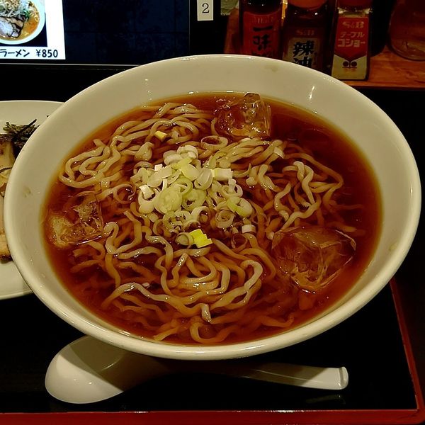 「和風冷しラーメン 大盛【夏季限定】」@喜多方らーめん なか川の写真