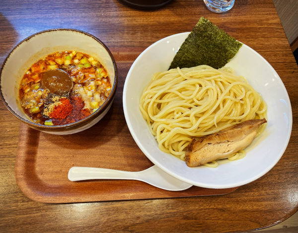 「味玉辛つけ麺」@つけめん がふの写真