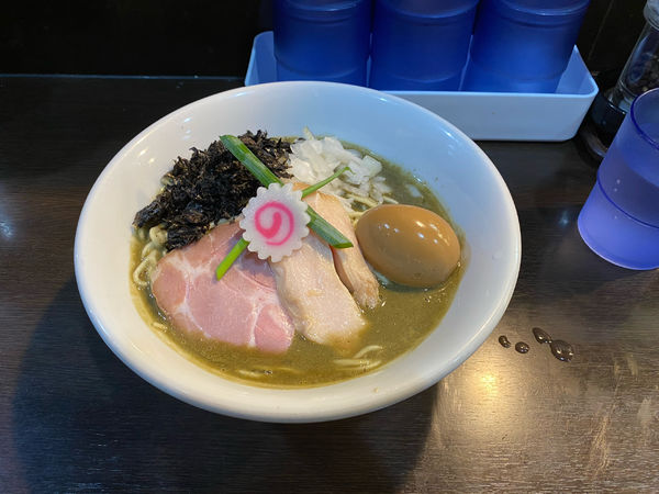 「味玉濃厚そば」@中華そば いづるの写真