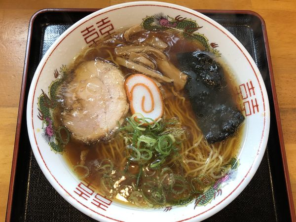 「中華そば　￥７５０」@中華そば よなき家 本店の写真