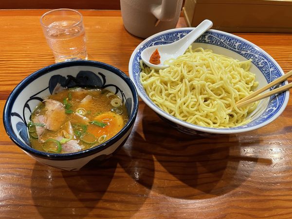 「特製つけ麺大（大盛り）」@中華そば 青葉 狭山店の写真
