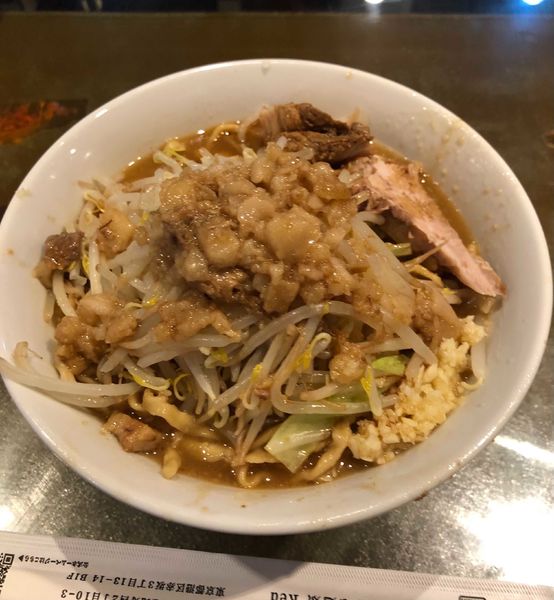 「ラーメン300g」@夢を語れ 東京赤坂店の写真