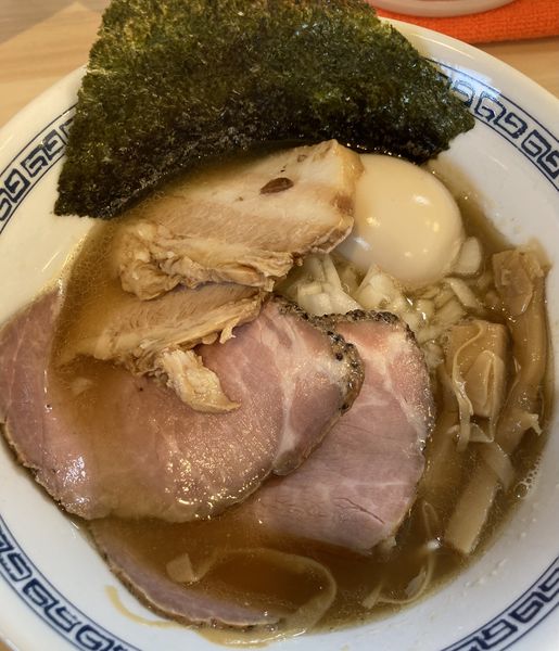 「特製煮干しそば（1070円）」@麺屋壱心の写真