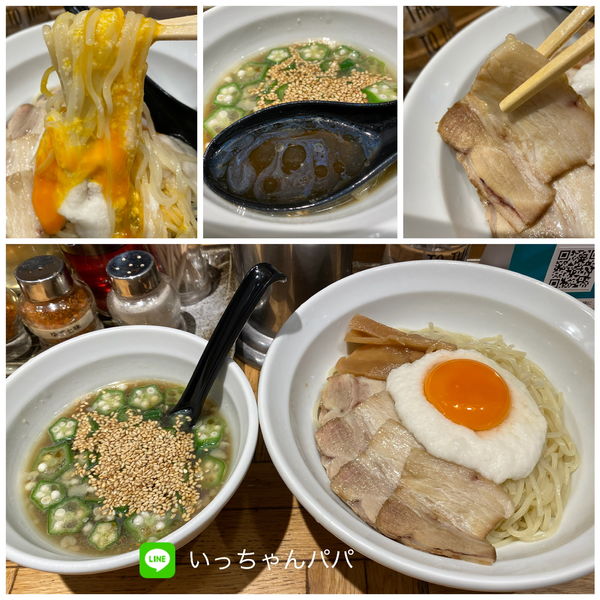 「気まぐれ限定）冷やし月見とろろつけそば 880円」@めん業一筋 善龍の写真