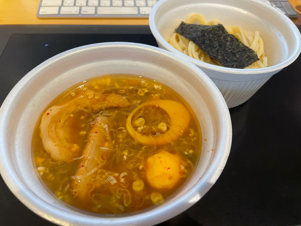 「【デリ】特製もりそば　半麺」@御茶ノ水 大勝軒 BRANCHINGの写真