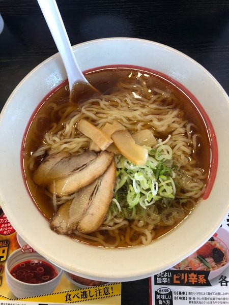 「中華そばクラッシック（大盛）」@幸楽苑 駒ヶ根店の写真