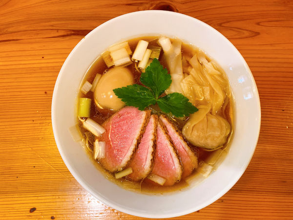 「特製鴨だし醤油ラーメン:1,170円」@麺堂にしき 新宿歌舞伎町店の写真
