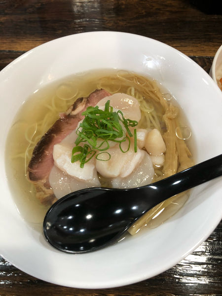 「[限定]冷やし貝潮蕎麦　1200円」@麺や 空と大地の写真