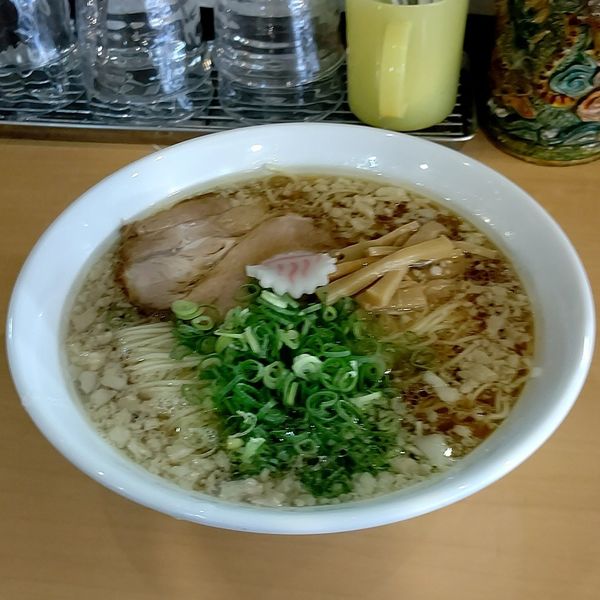 「魂の中華そば こってり(中盛)」@魂麺の写真