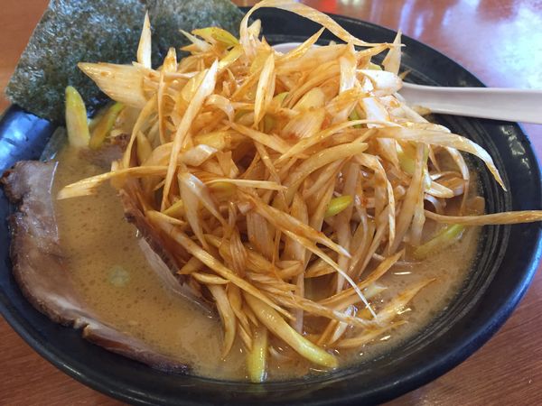 「ネギおやじ麺【1100円】」@ラーメンおやじ 本店の写真