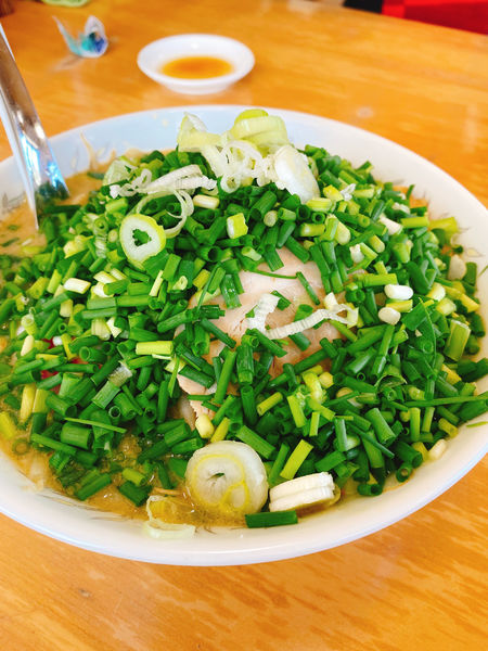 「味噌青ネギラーメン」@佐野青竹手打ちラーメン いしかりの写真