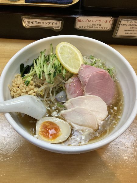 「冷やしいりこ」@讃岐ラーメン 香麦の写真