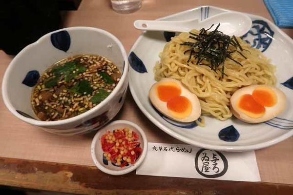 「玉子ざるらーめん　900円」@与ろゐ屋の写真