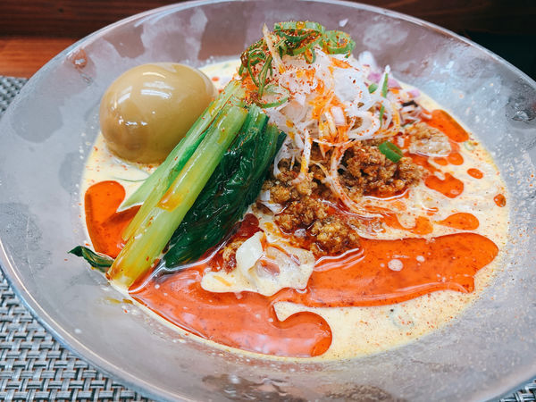 「冷製豆乳担々麺」@麺や 睡蓮の写真