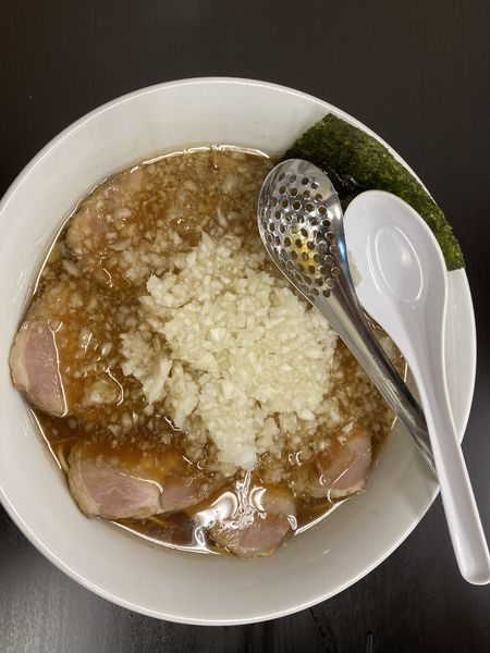 「チャーシュー麺たまねぎ増し」@らーめんつけ麺 びんびん亭 日野店の写真