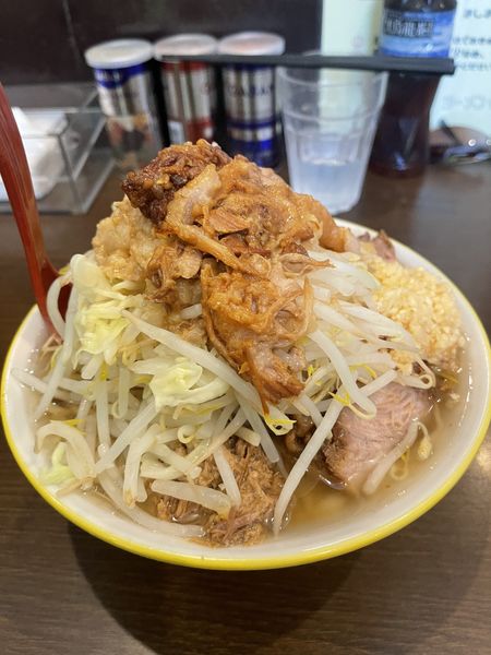 「並ラーメン＋豚1枚」@ラーメン イエロー 御徒町店の写真