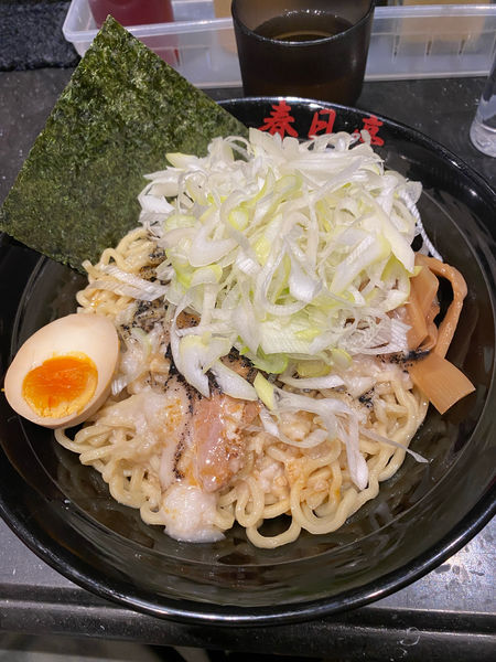 「とん黒油そば➕大盛➕ネギ（無料）」@油そば専門店 春日亭 錦糸町店の写真