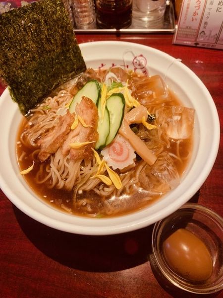「冷ったいラーメン 870円　大盛クーポン・茶卵クーポン」@麺ダイニング ととこの写真