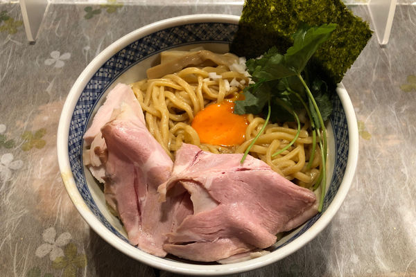 「濃厚たまごのまぜそば850円+大盛120円」@中華そば 四つ葉の写真