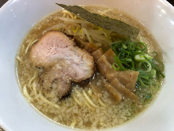 「ランチB 漢らーめん(こってり)+半チャーハン 780円」@ラーメン漢の写真