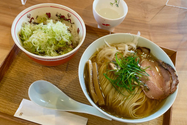 「煮干しらーめん & 鰯飯」@煮干しらーめん 小鰯の写真