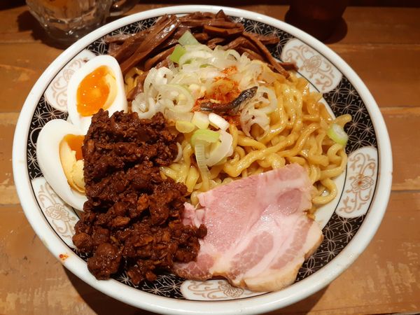 「特製油そば、400g」@ラーメン凪 下北沢店の写真