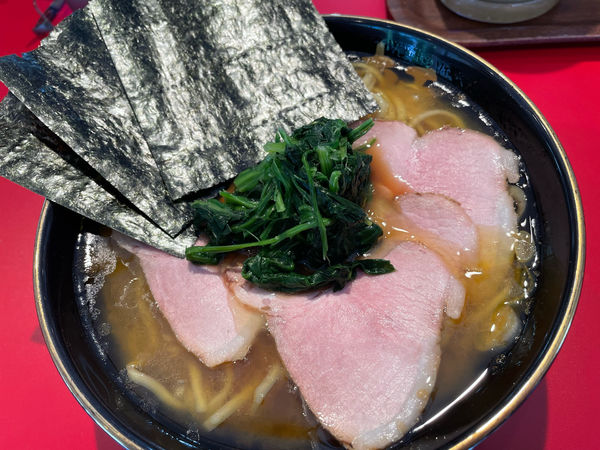 「チャーシューメン（麺固め、脂多め）」@ラーメン 前原軒の写真