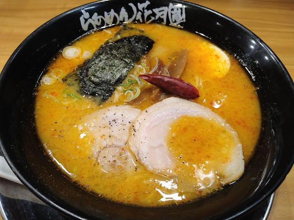 「バリ辛らぁめん 味噌」@らあめん花月嵐 亀戸北口店の写真