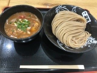 「甘エビ濃厚つけ麺　1000円」@松戸富田麺桜の写真