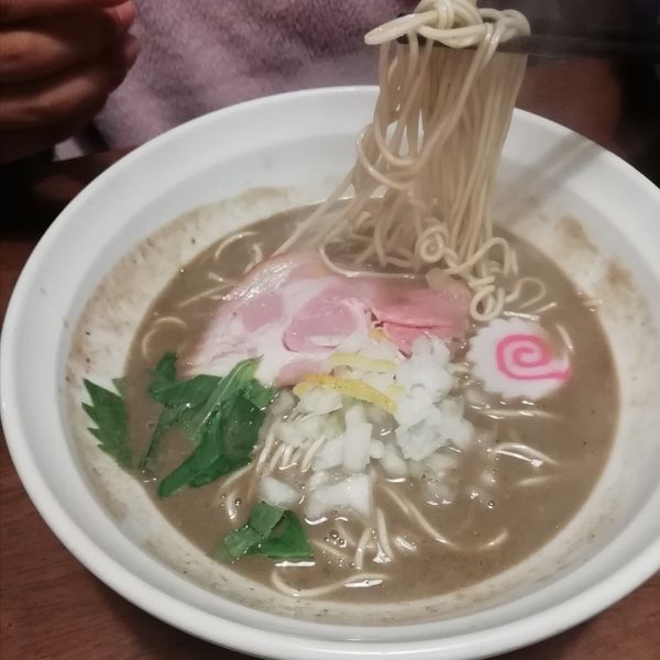 「どろ煮干ZEROラーメン（880円）」@かなで食堂の写真