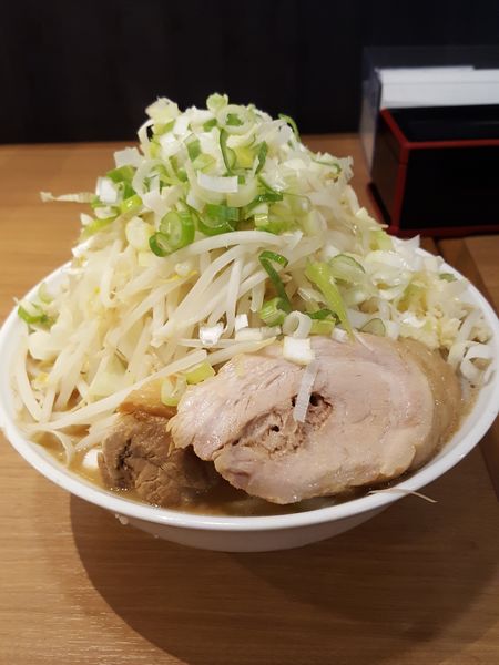 「ラーメン(豚１枚) 麺特盛」@ちばから 蒲田店の写真