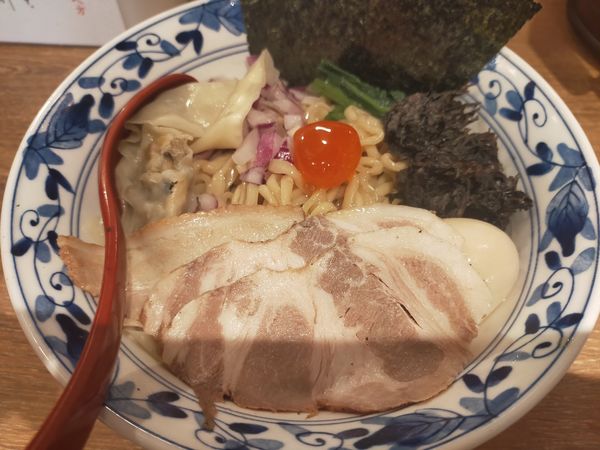 「特製貝まぜそば」@貝出汁らぁ麺 虎武の写真