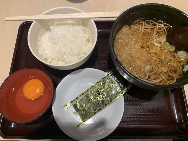 「おすすめセット 510円」@立喰いそば酒処 つきじ亭の写真