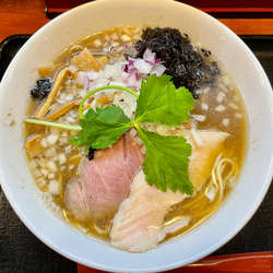 あっさり煮干しそば800円