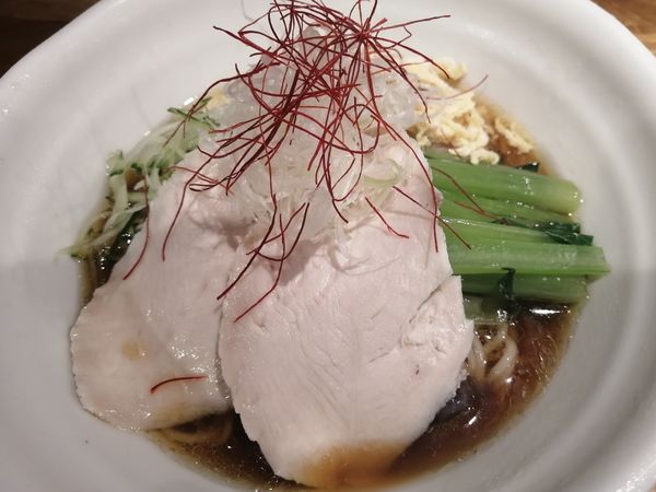 「冷やしラーメン（醤油）¥750」@瀬戸内いりこラーメン 古田島の写真