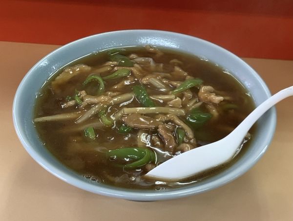 「肉そば」@満秋飯店の写真